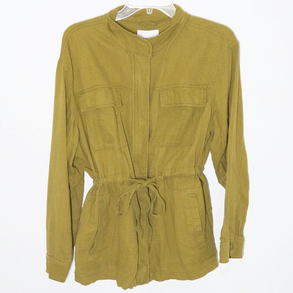 Old Navy Lg Mustard Utility Jacket